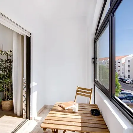 Blue Wave Escape -t1 Perto Da Com Varanda Apartmán Albufeira